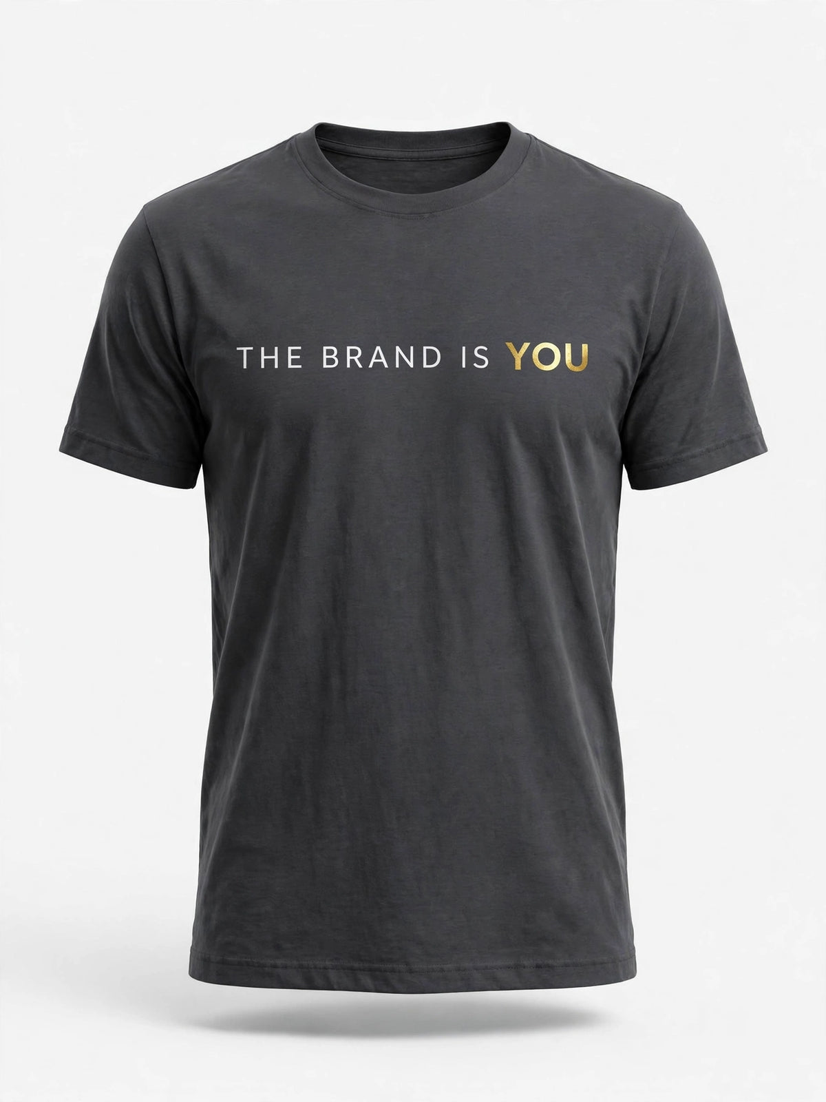 The Brand Is You Tee mockup