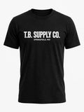 T.B. Supply Co. Flagship Logo Tee mockup